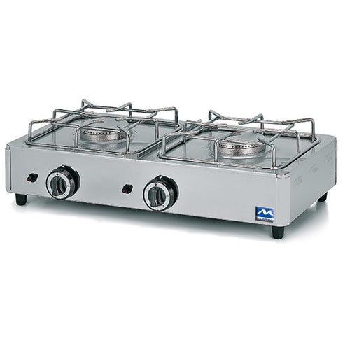 Plan De Cuisson à Gaz Avec 2 Brûleurs Chaque 6 Kw (Gpl), 2126F